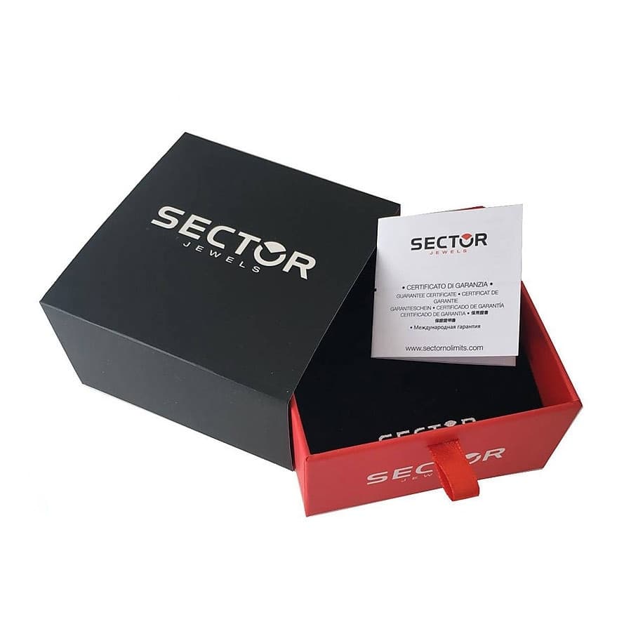 Bracciale Sector Uomo Pelle Marrone Intrecciata (SZV128) - 6