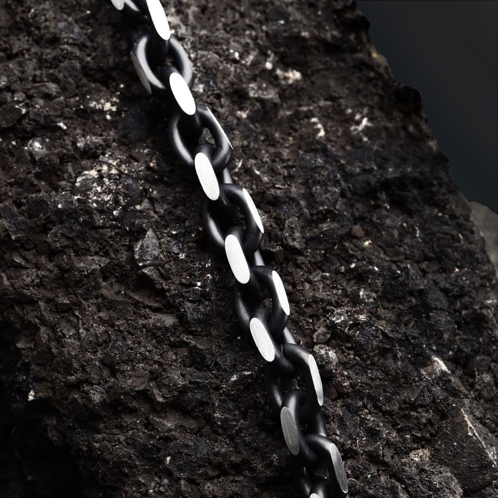 Bracciale Sector Bold Uomo Acciaio Nero e Silver (SAXS03) - 5