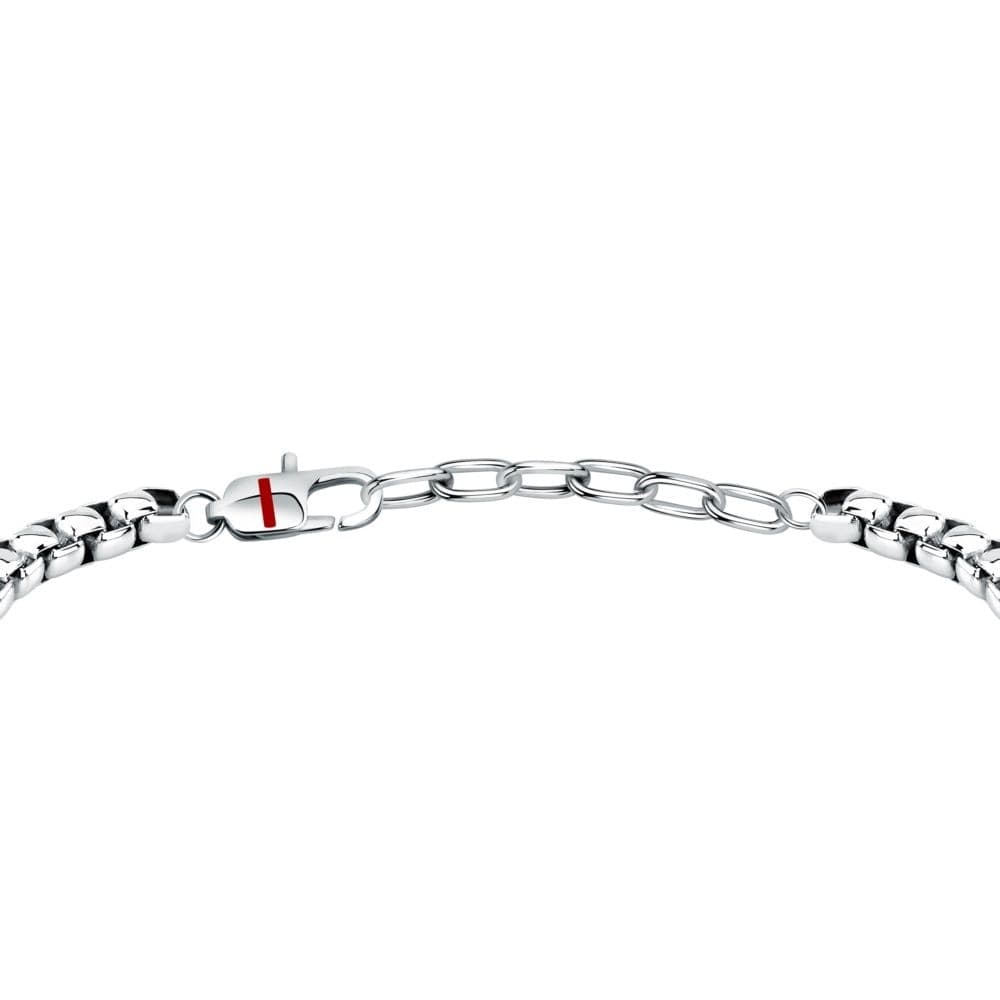 Bracciale Sector Basic Uomo Acciaio Silver con Dettagli Neri (SZS126) - 3