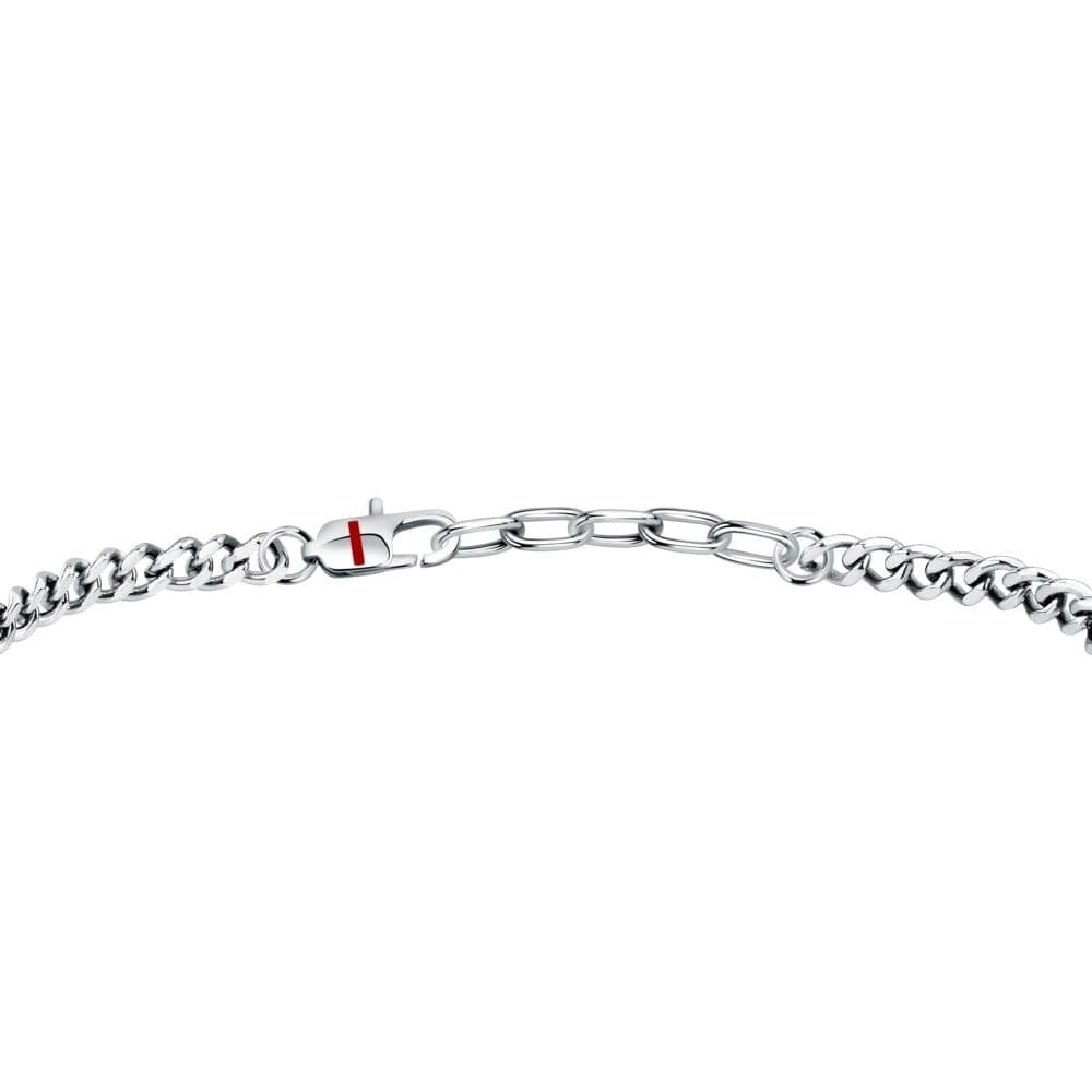 Sector Basic – Bracciale Uomo Silver con Dettagli Neri in Acciaio (SZS129) - 3