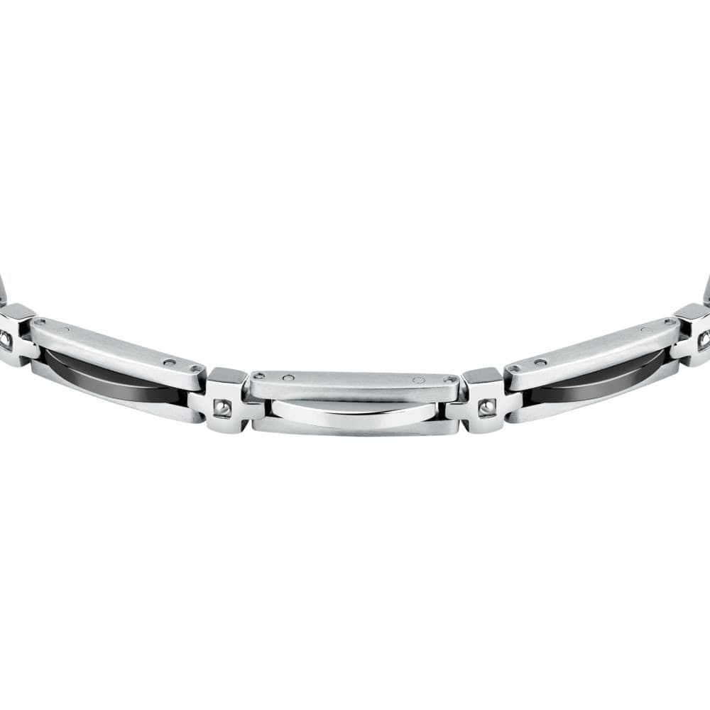 Sector Ceramic – Bracciale Uomo Acciaio e Ceramica Nero (SAFR42) - 2