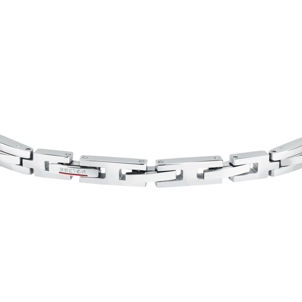 Sector Ceramic – Bracciale Uomo Acciaio e Ceramica Nero (SAFR42) - 3