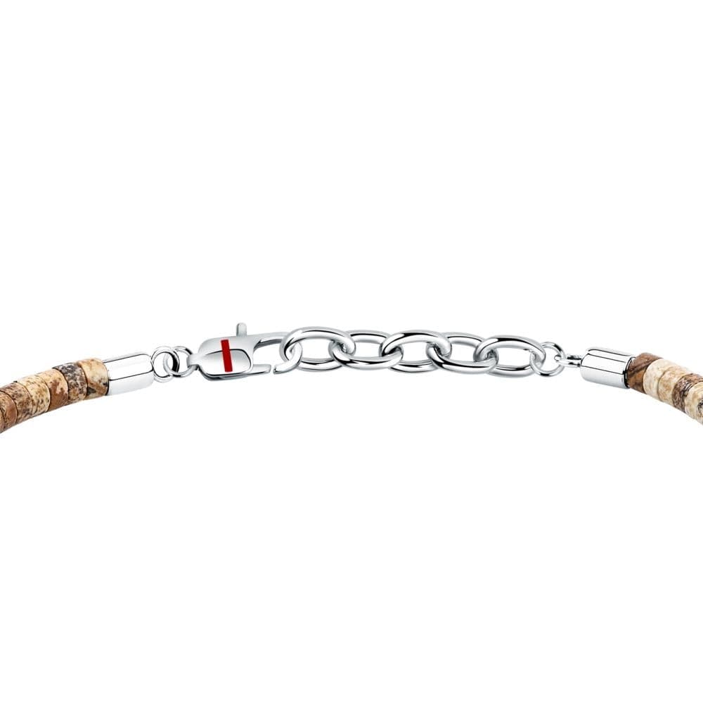 Sector Basic – Bracciale Uomo Acciaio con Diaspro Beige (SZS133) - 3
