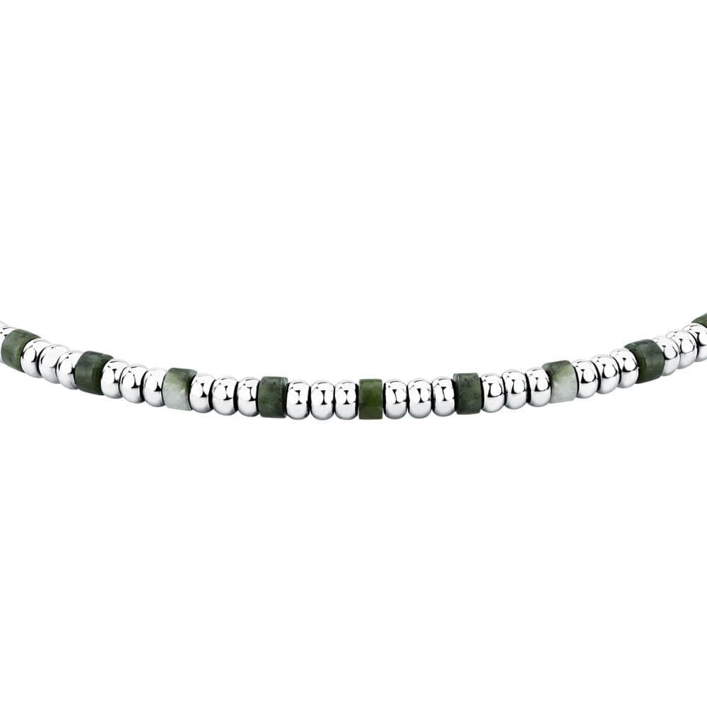 Sector Basic – Bracciale Uomo Acciaio con Pietre Verdi (SZS136) - 2