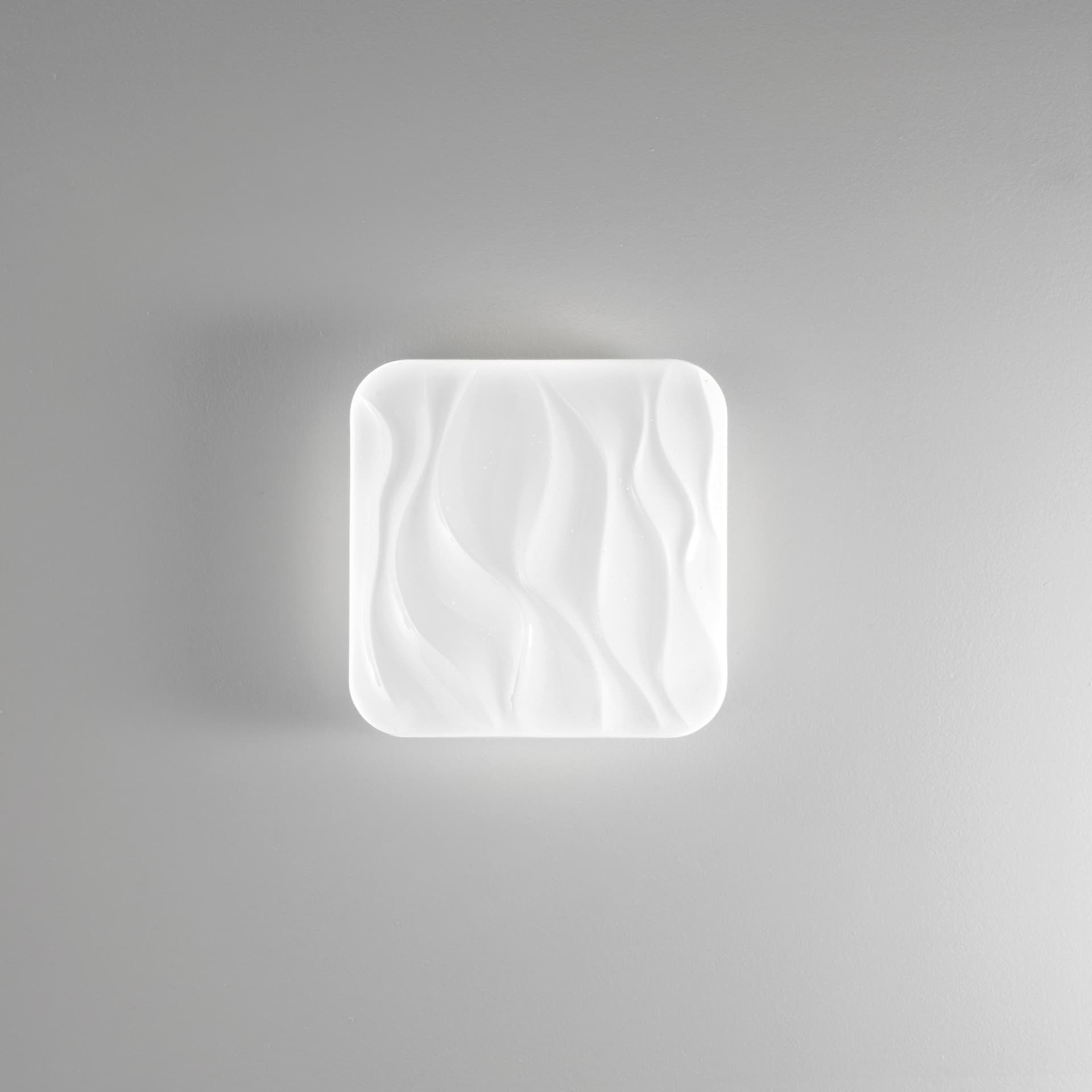 PLAFONIERA LED WAVE BIANCA 18W 2430LM CCT 3000/4000/6500K 33X8,5X33CM - 2