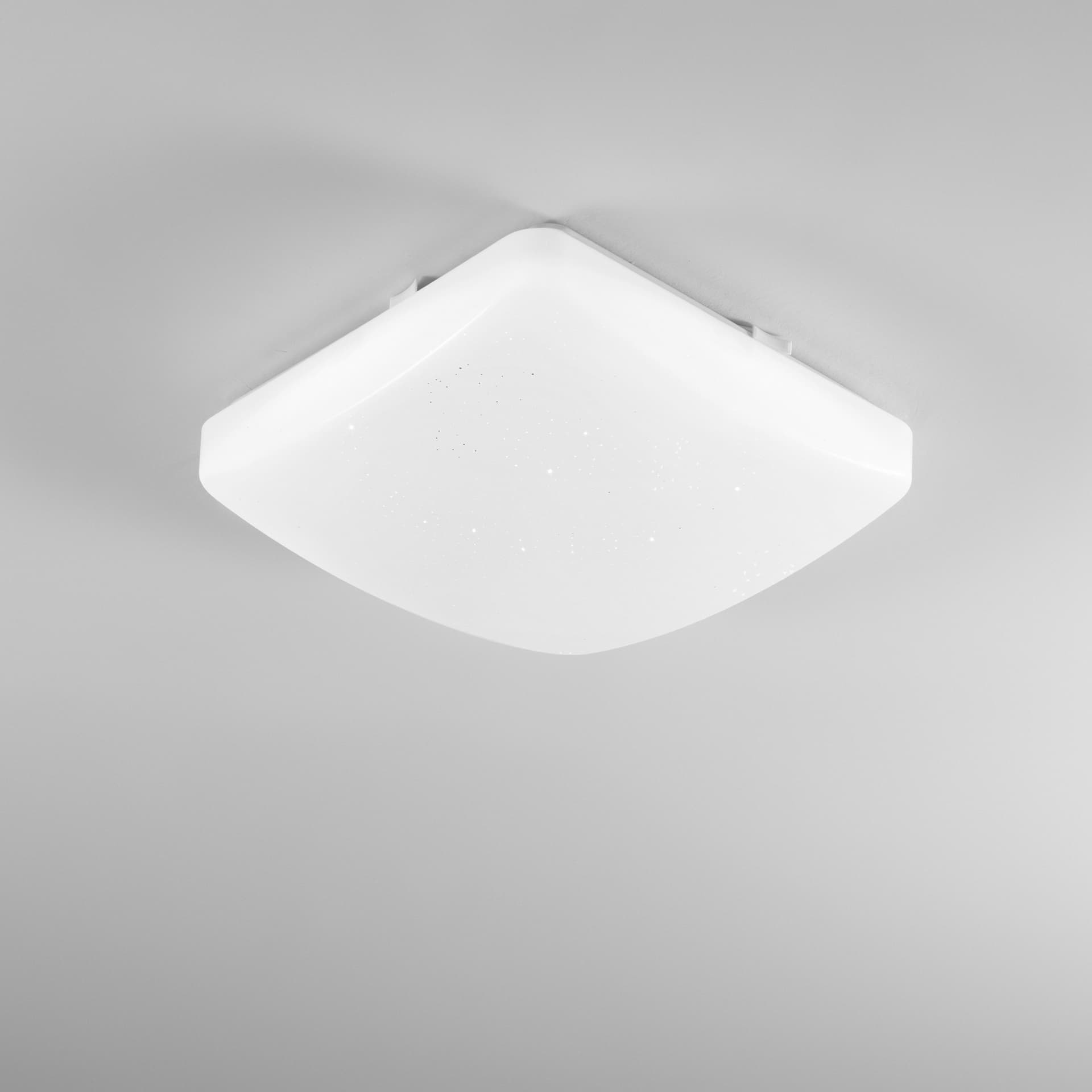 PLAFONIERA LED MOON QUADRATA BIANCA 18W 2430LM CCT 3000/4000/6500K IP44 27X6,5X27CM - 2