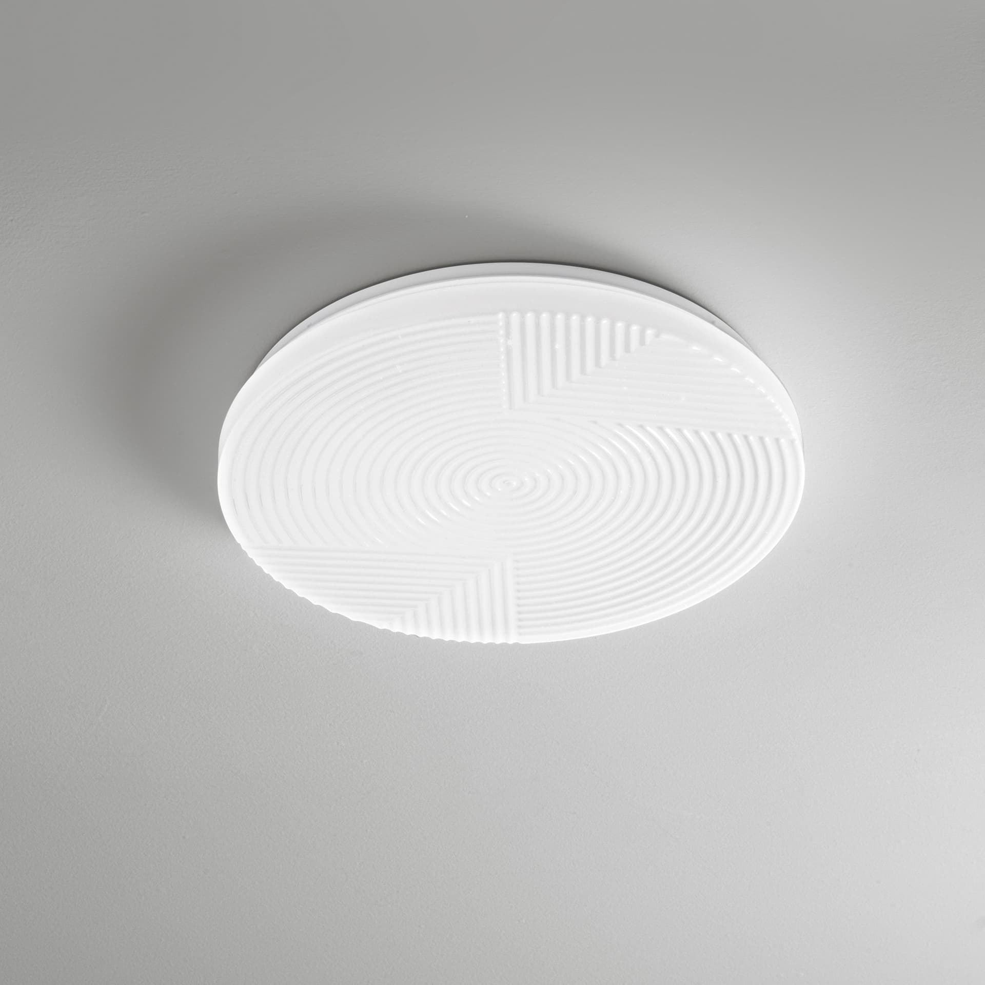 PLAFONIERA LED STREAM BIANCA 40W 6000LM CCT IP44 50X50X8CM - 2