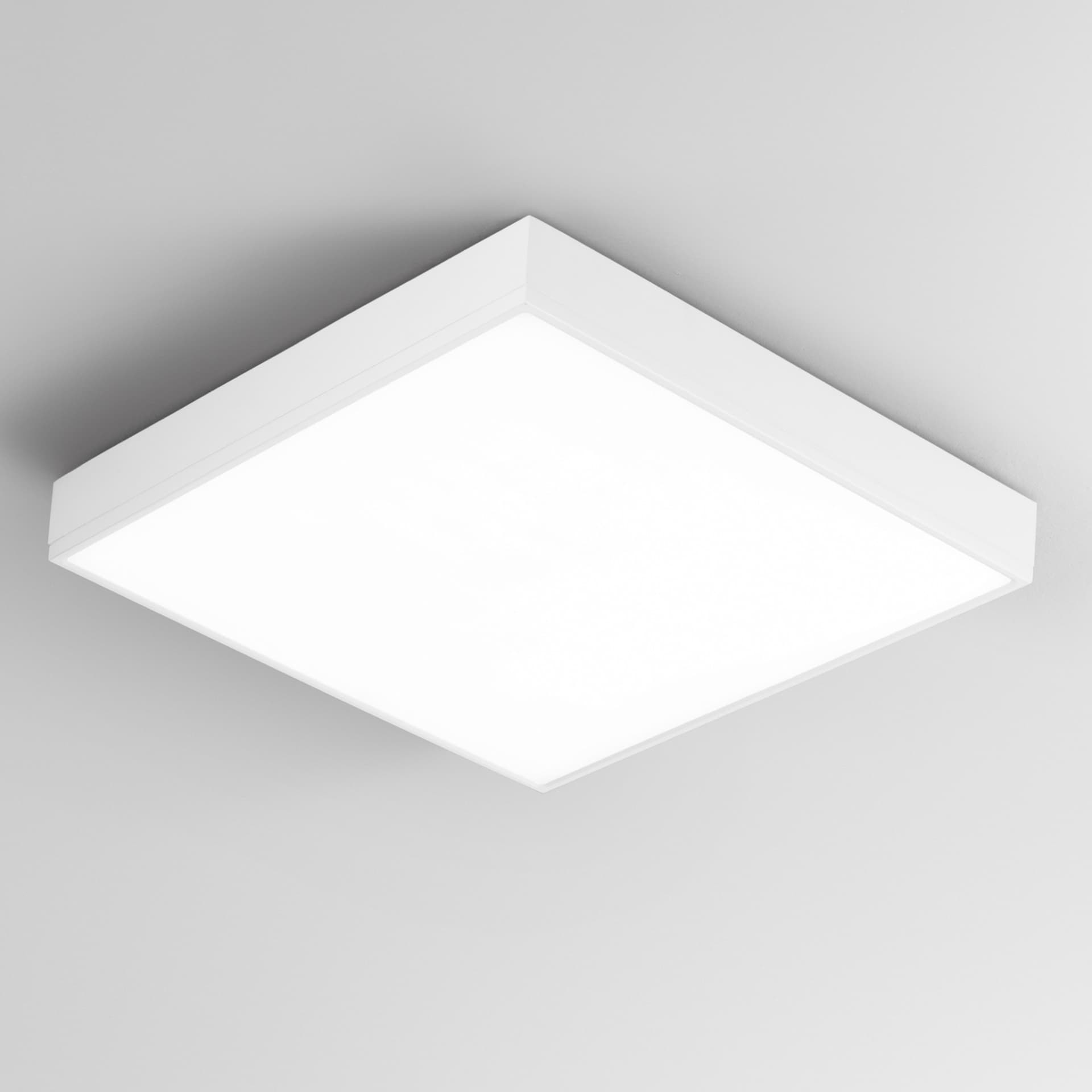 PLAFONIERA LED KLIO BIANCA QUADRATA 64,8W 7800LM 4000K 40X40X5,1CM - 2