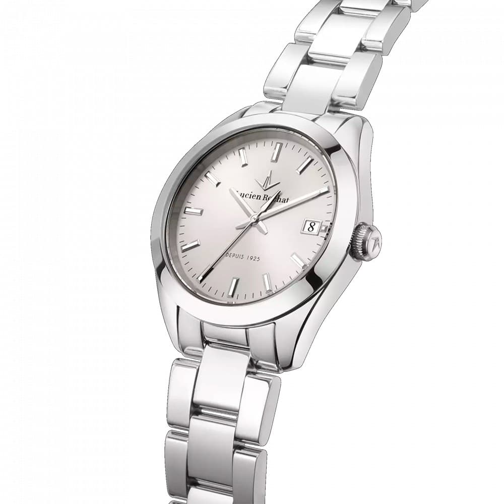 Lucien Rochat Madame – Orologio Donna Acciaio Silver con Datario (R0453114504) - 2