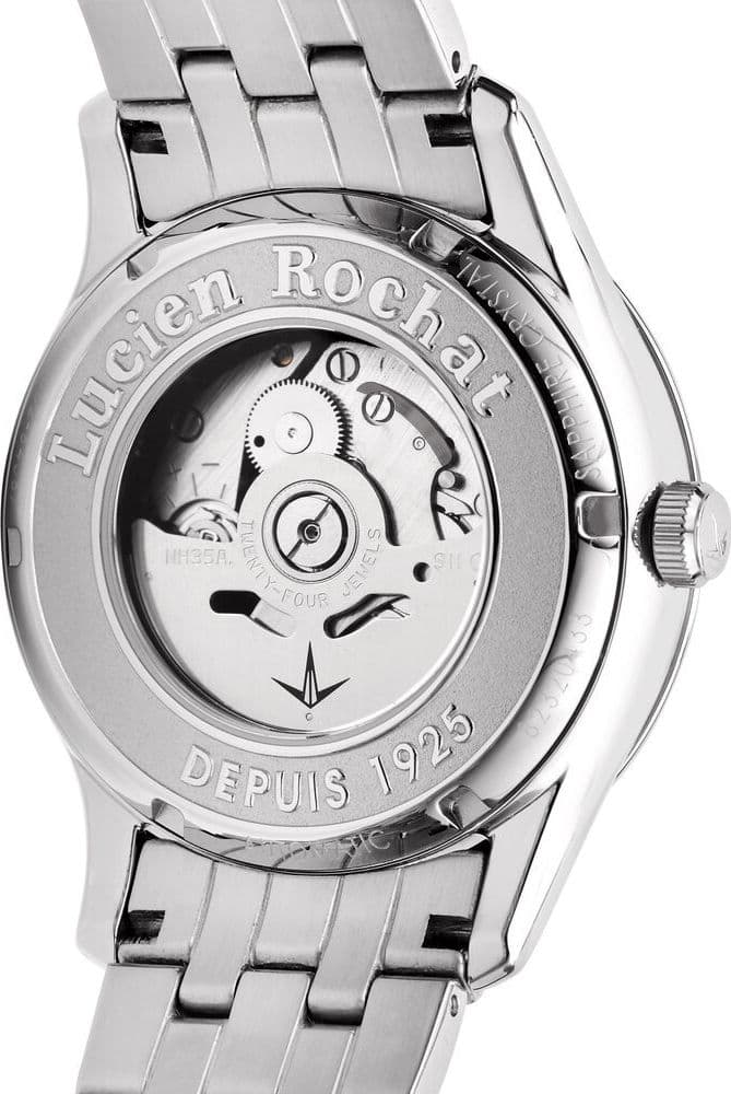 Lucien Rochat Montreux - Orologio Automatico data acciaio / blu (R0423115002) - 5
