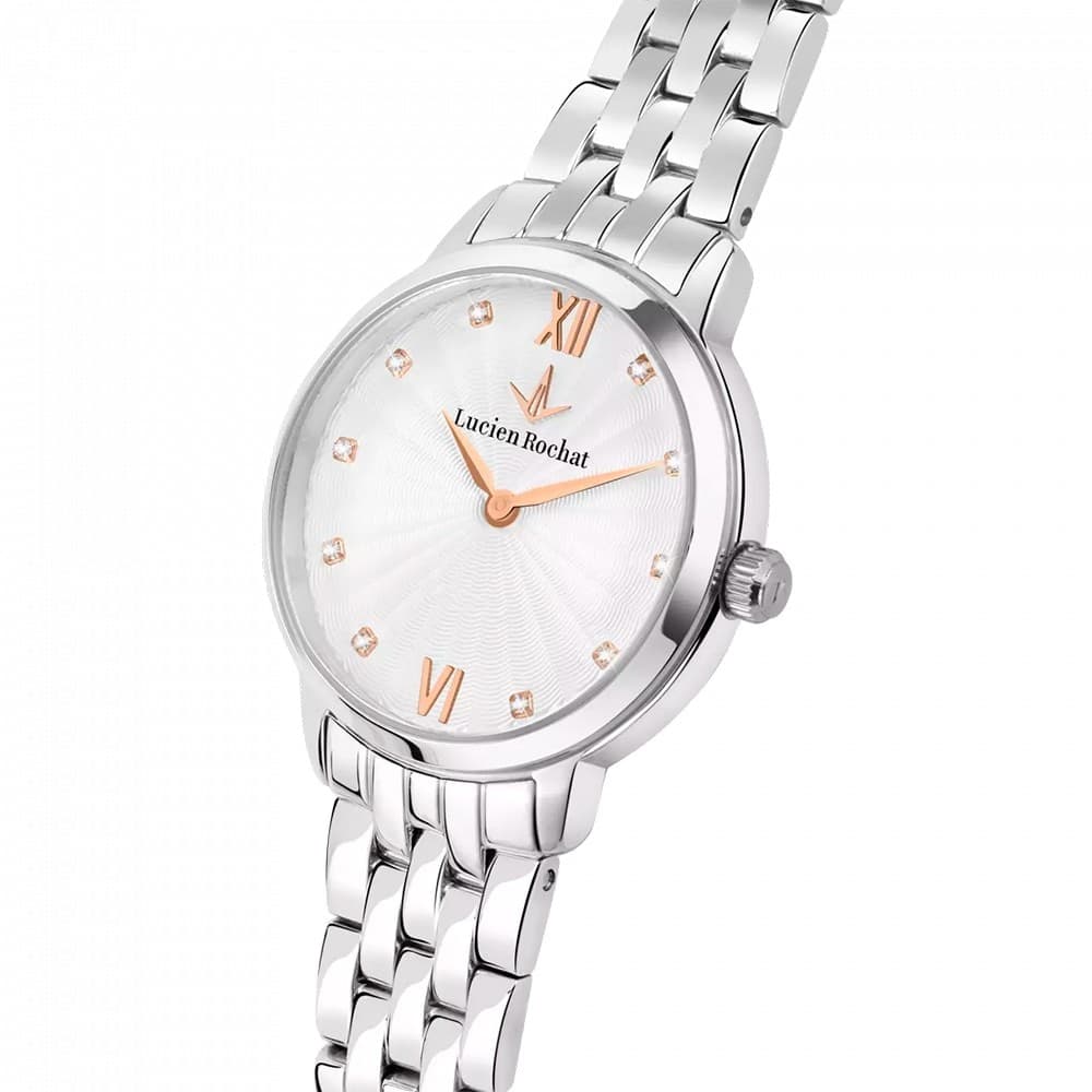 Lucien Rochat Charme – Orologio Donna Acciaio Bianco Diamond (R0453115511) - 2