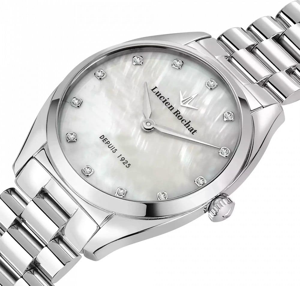 Lucien Rochat Mademoiselle – Orologio Donna Acciaio Madreperla Diamond (R0453120501) - 2