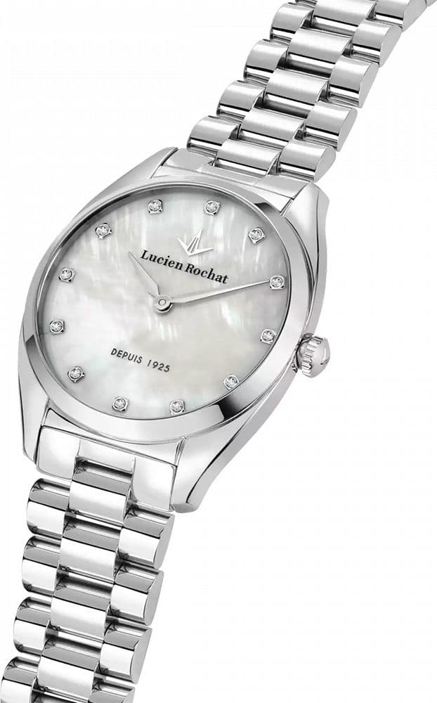 Lucien Rochat Mademoiselle – Orologio Donna Acciaio Madreperla Diamond (R0453120501) - 3