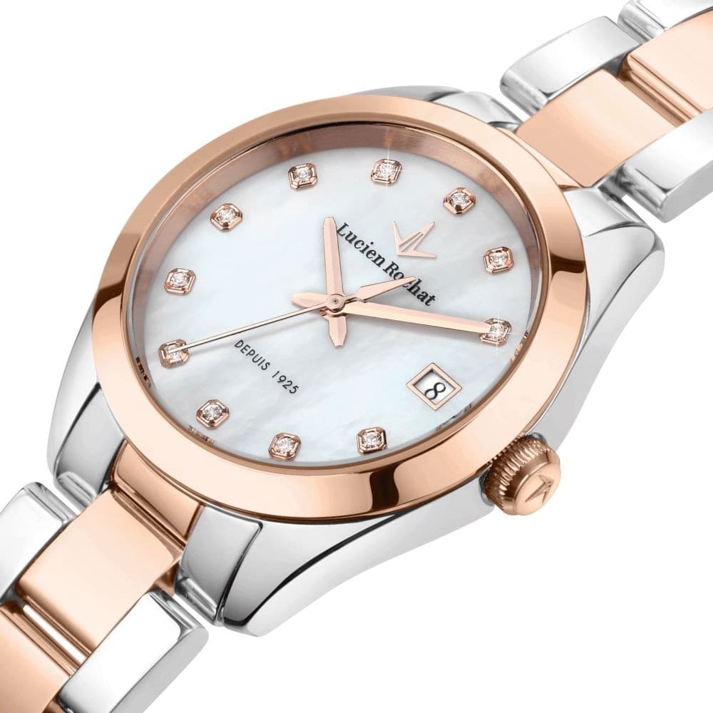 Lucien Rochat Madame – Tempo Donna Acciaio/Oro Rosa (R0453114517) - 2