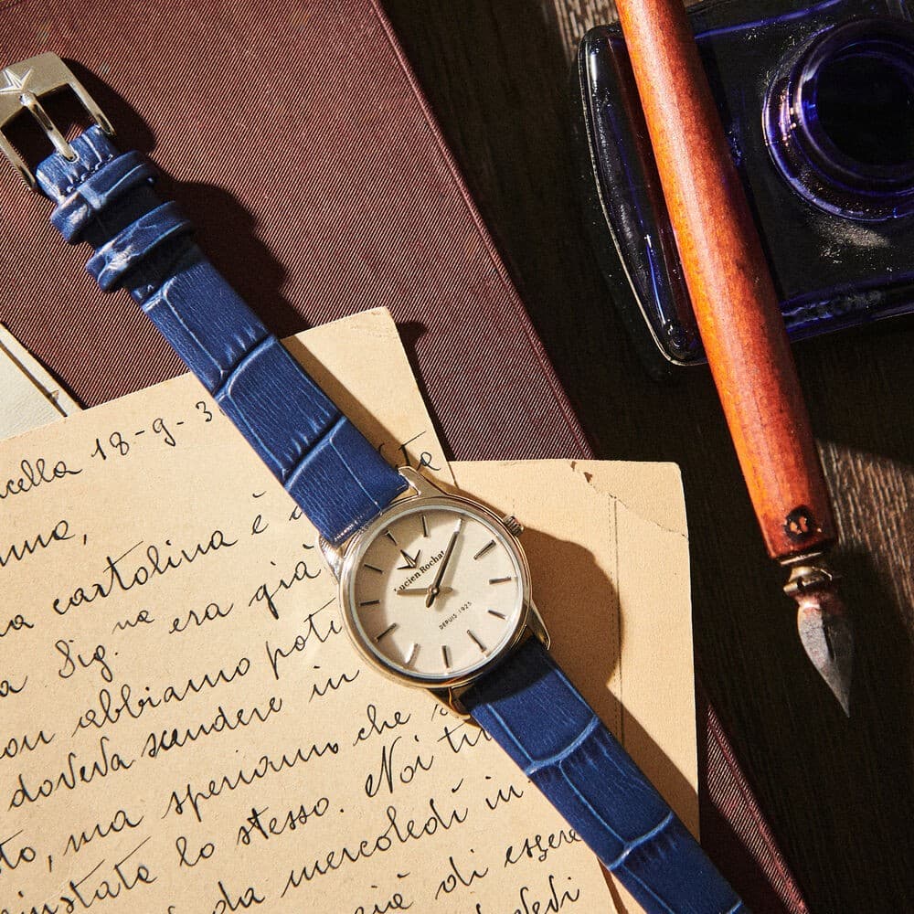 Lucien Rochat Iconic – Orologio Donna Pelle Blu Madreperla (R0451116501) - 6