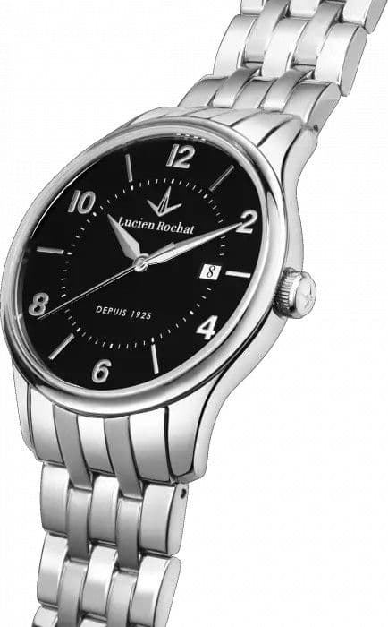 Lucien Rochat Montreux – Orologio Uomo Acciaio Nero con Datario (R0453115002) - 2