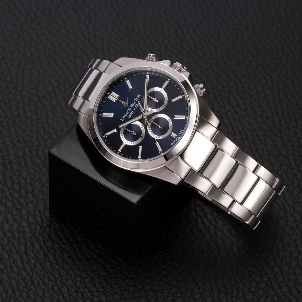 Lucien Rochat Lèman – Cronografo Uomo Blu Acciaio (R0473617003) - 6