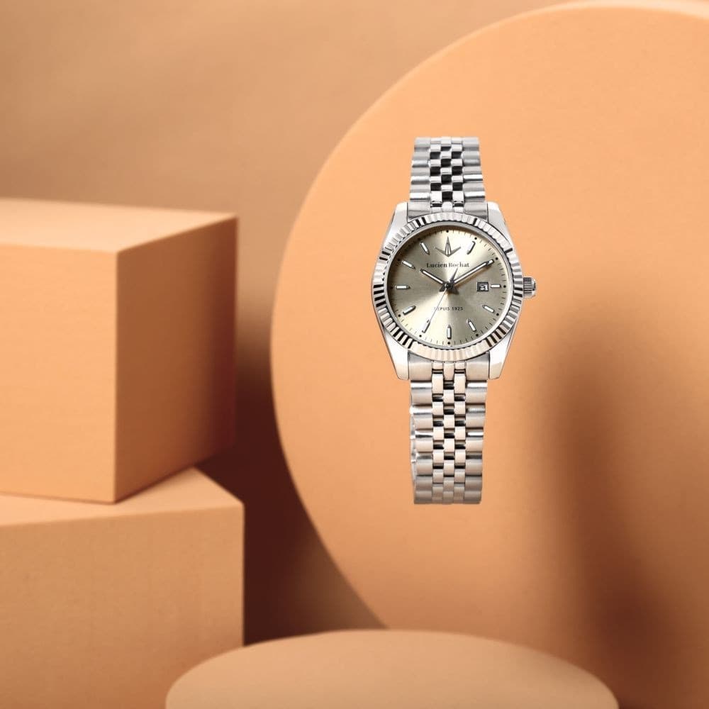Lucien Rochat Bienne Silver Donna Champagne (R0453124515) - 5
