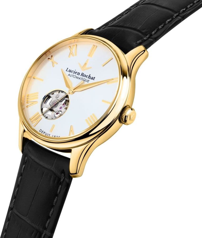 Lucien Rochat Montreux Gold Pelle Nera (R0421115006) - 2