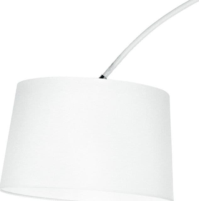 Lampada da terra Piantana Ad Arco bianca 60 watt E27 - 3