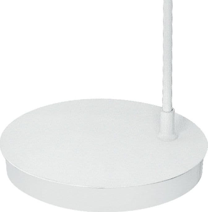 Lampada da terra Piantana Ad Arco bianca 60 watt E27 - 4