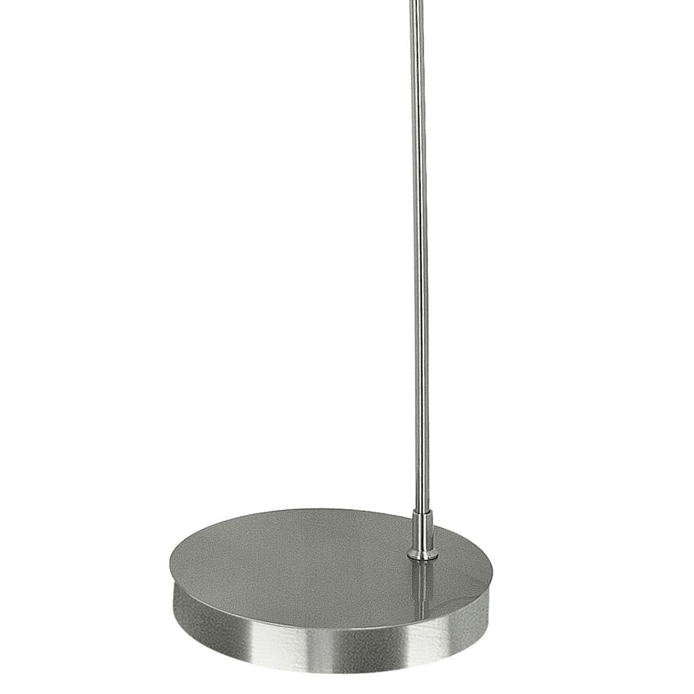Lampada Arco Metallo Nikel Piantana Moderna Interni E27 - 4