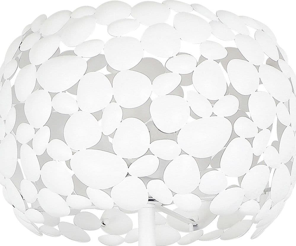 Piantana lampada da terra 60W 3XE27 bianca GRAPE - 3
