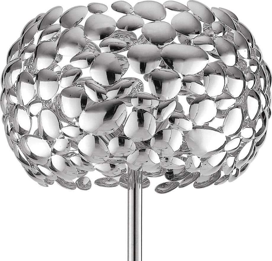 Piantana lampada da terra 60W 3XE27 cromo GRAPE - 3