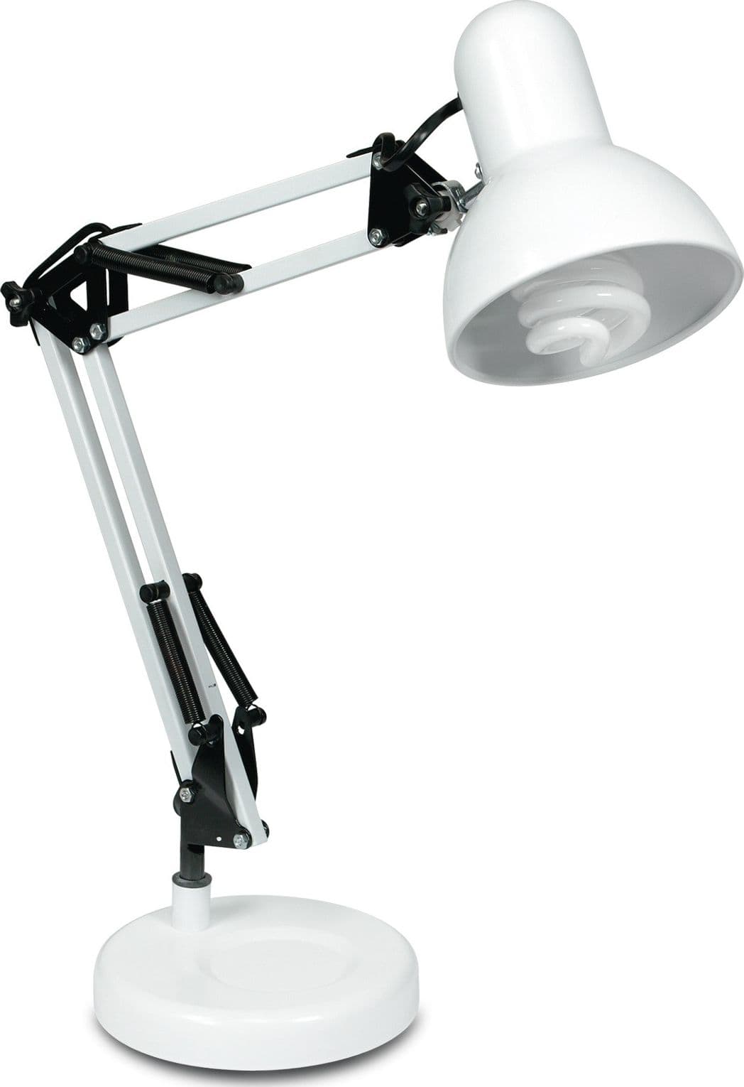 Lampada da Scrivania Disponibile in 3 varianti Flessibile in metallo Adatta per camere o studi E27 - 4