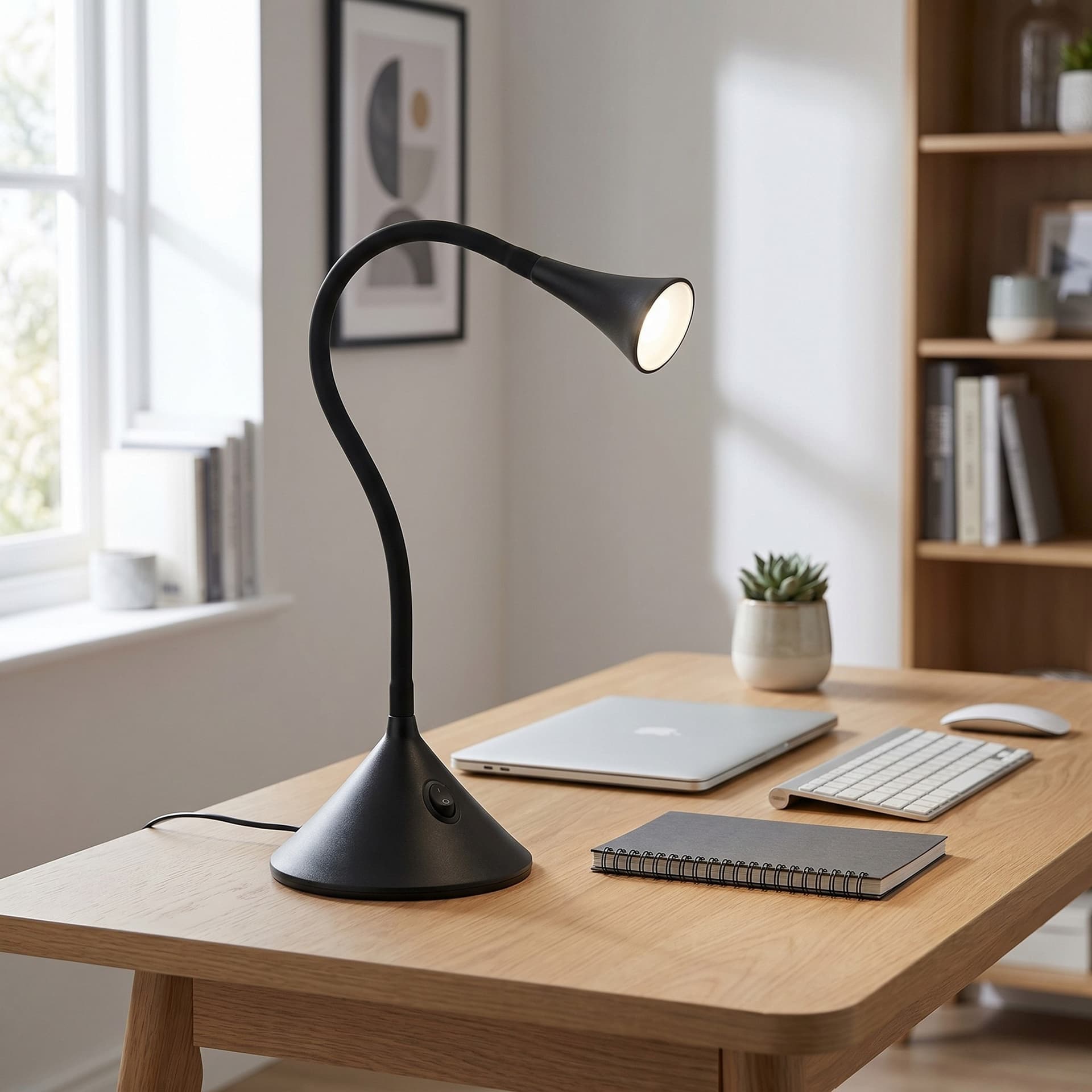 Lampada da Parete LED Flessibile Disponibile in nero o bianco - 1
