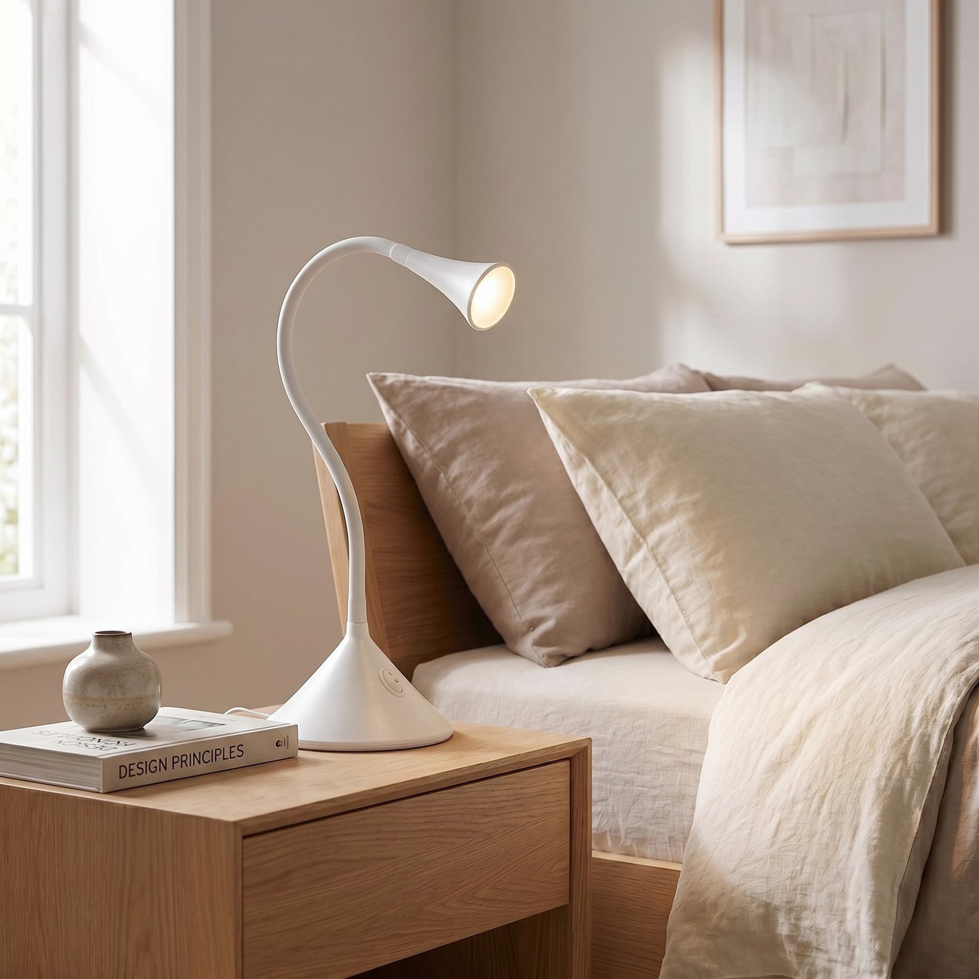 Lampada da Parete LED Flessibile Disponibile in nero o bianco - 6