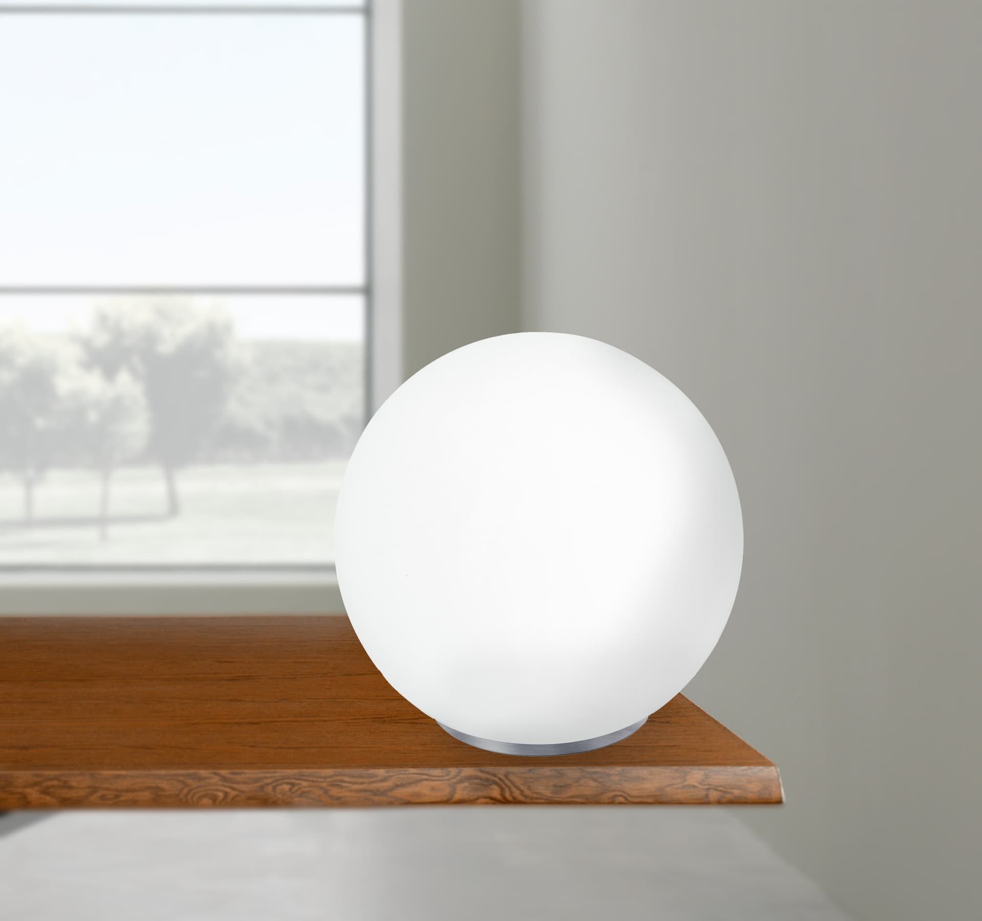 Lampada da Tavolo Bianca Adatta per mensola e comodino Disponibile in 3 dimensioni E14 E27 - 4