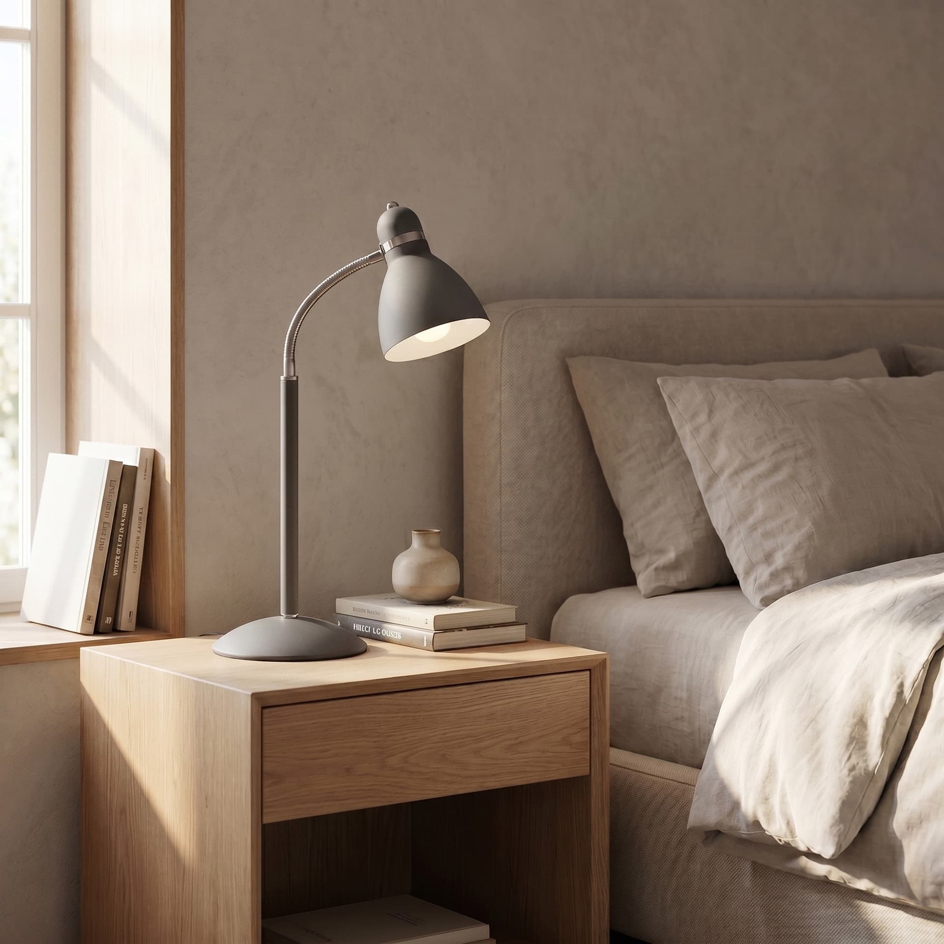 Lampada da Tavolo moderna Adatta per scrivanie di studi e camerette Disponibile in 3 varianti Orientabile E27 - 8