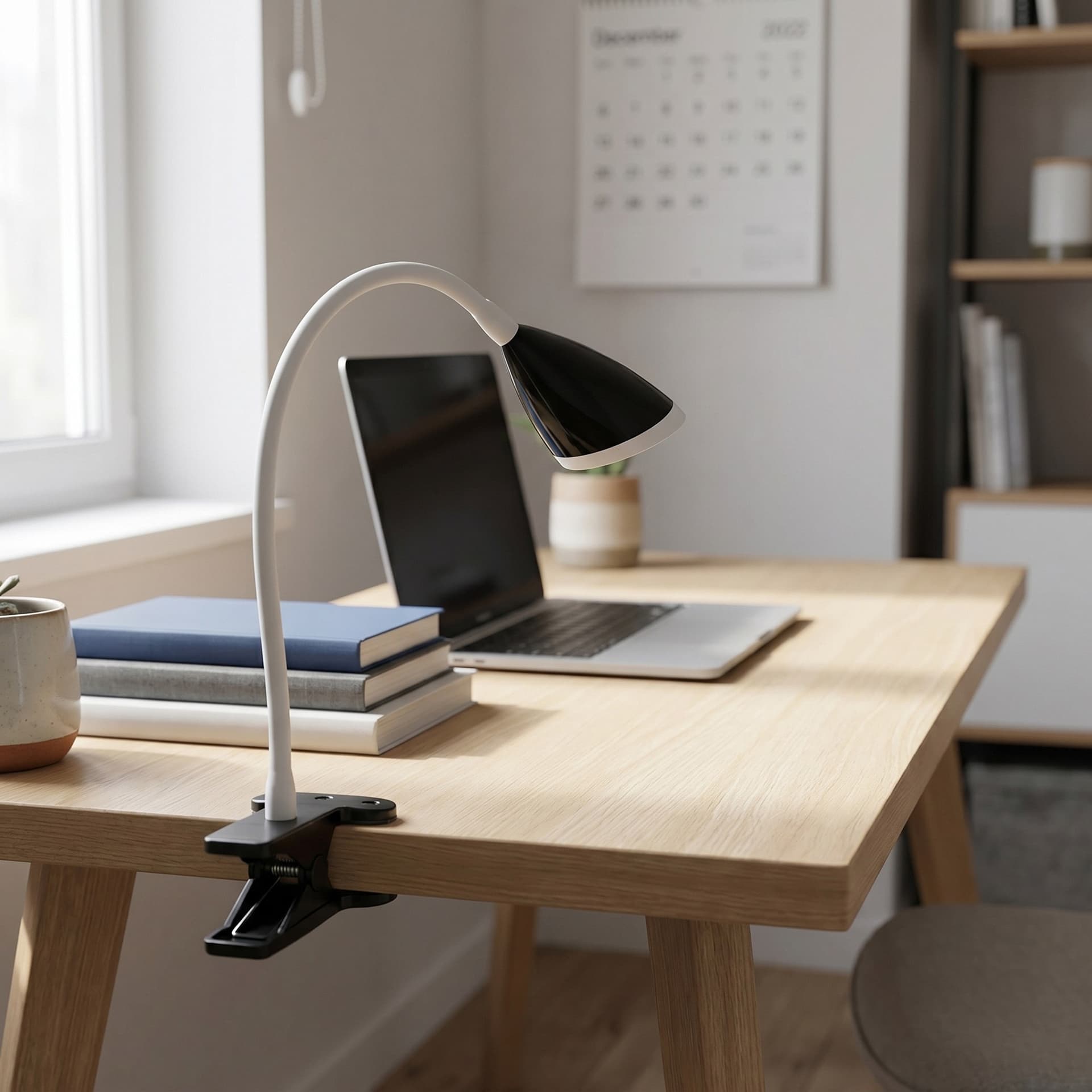 Lampada a Pinza LED Adatta scrivanie di camere e uffici Disponibile in 3 varianti Faretto flessibile 3.2W 4000K