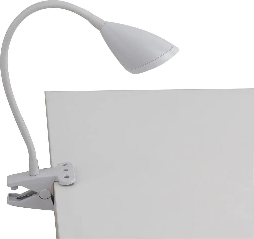Lampada a Pinza LED Adatta scrivanie di camere e uffici Disponibile in 3 varianti Faretto flessibile 3.2W 4000K - 15