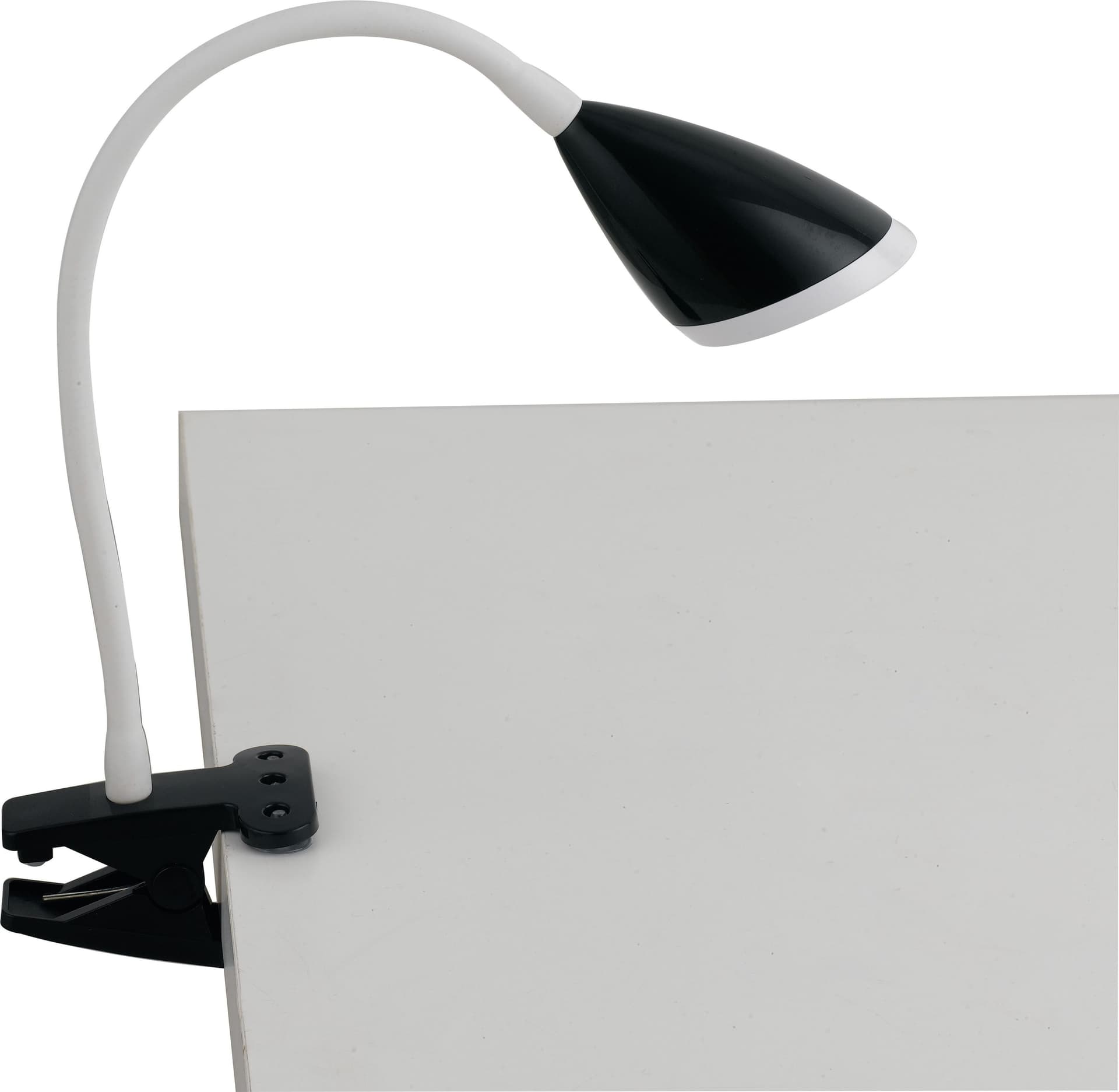 Lampada a Pinza LED Adatta scrivanie di camere e uffici Disponibile in 3 varianti Faretto flessibile 3.2W 4000K - 4