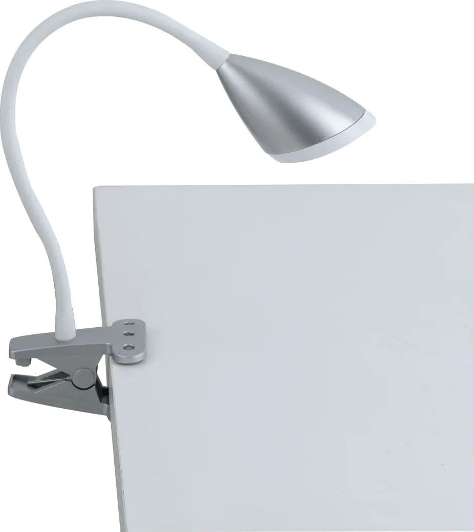 Lampada a Pinza LED Adatta scrivanie di camere e uffici Disponibile in 3 varianti Faretto flessibile 3.2W 4000K - 9
