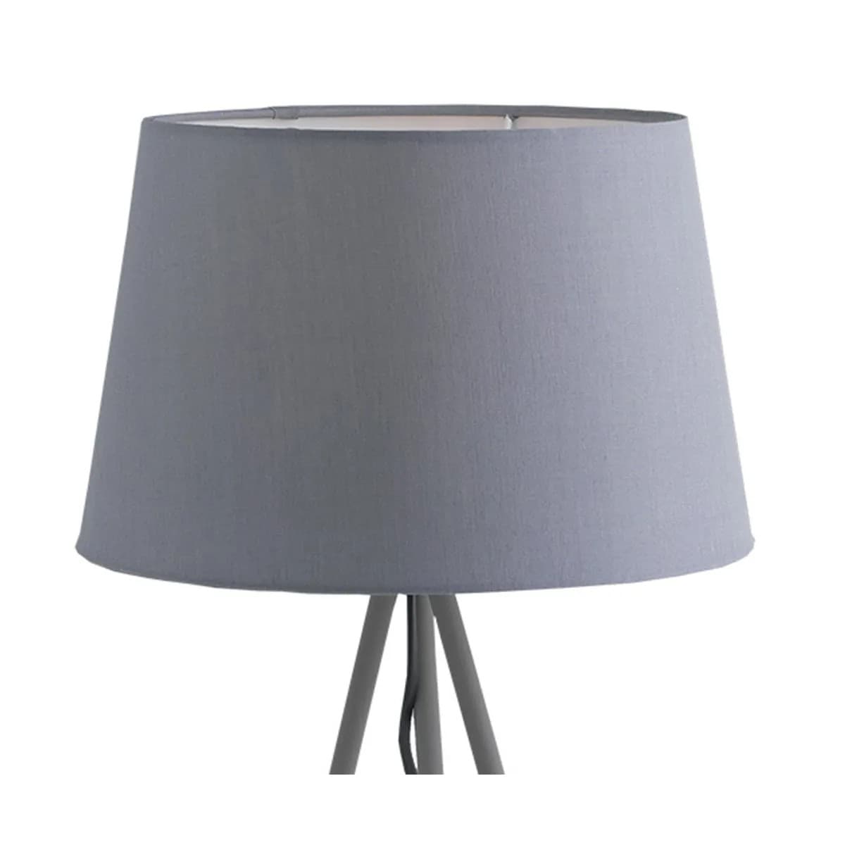 Lampada da Tavolo a treppiede con paralume in tessuto Disponibile in 3 varianti E27 - 20