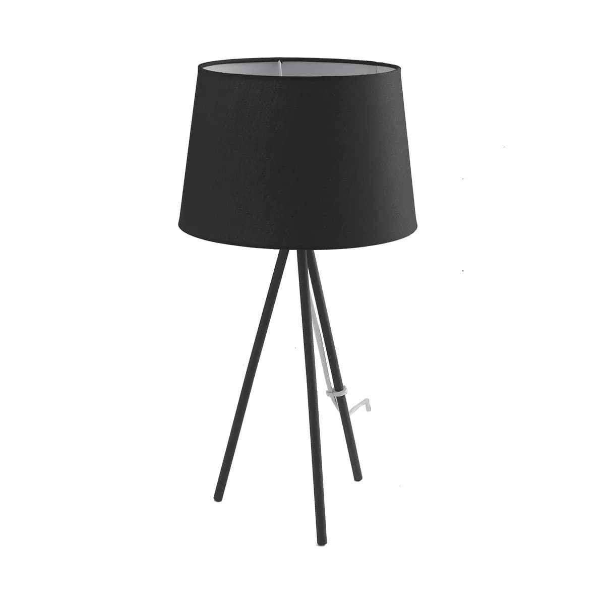 Lampada da Tavolo a treppiede con paralume in tessuto Disponibile in 3 varianti E27 - 11