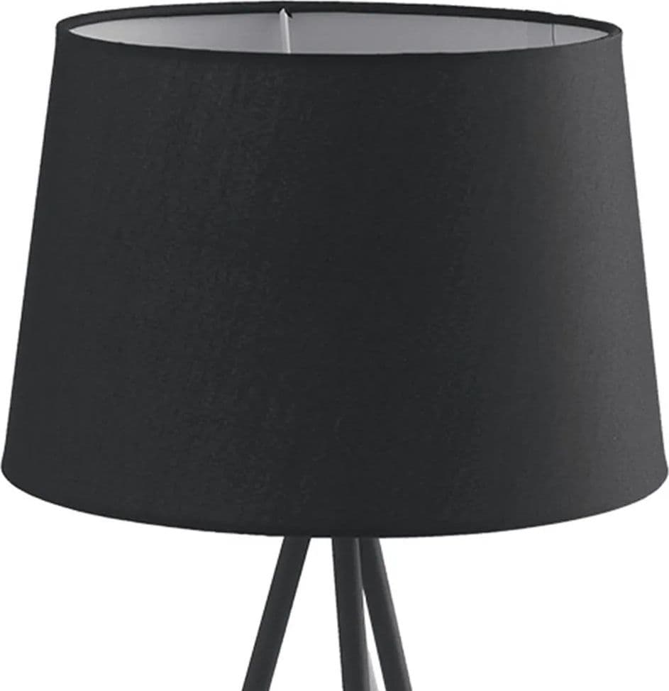 Lampada da Tavolo a treppiede con paralume in tessuto Disponibile in 3 varianti E27 - 10