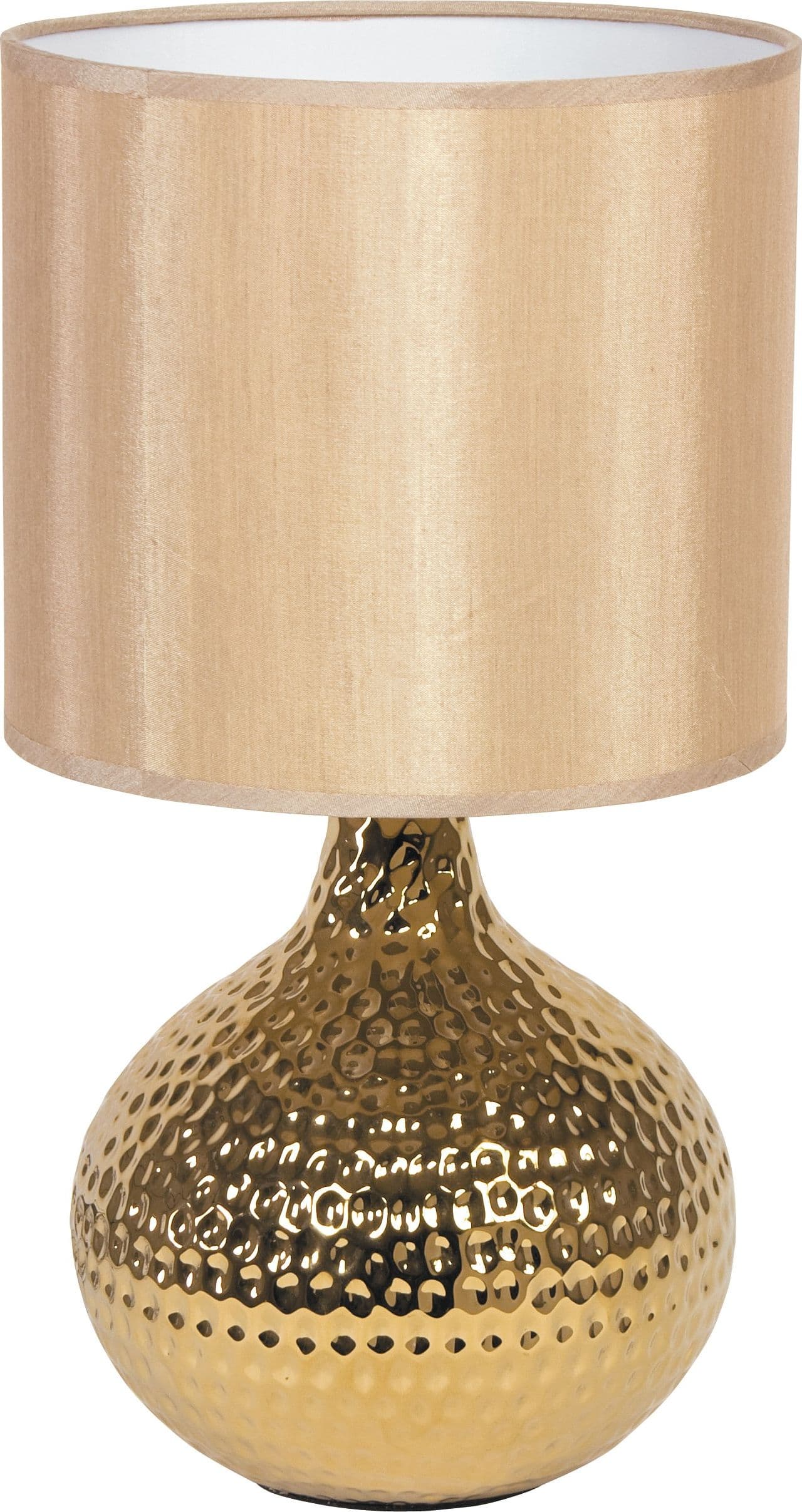 Lampada da Tavolo moderna Adatta per salotto camera o uffici Ceramica disponibile in oro o argento e PVC E14 - 3