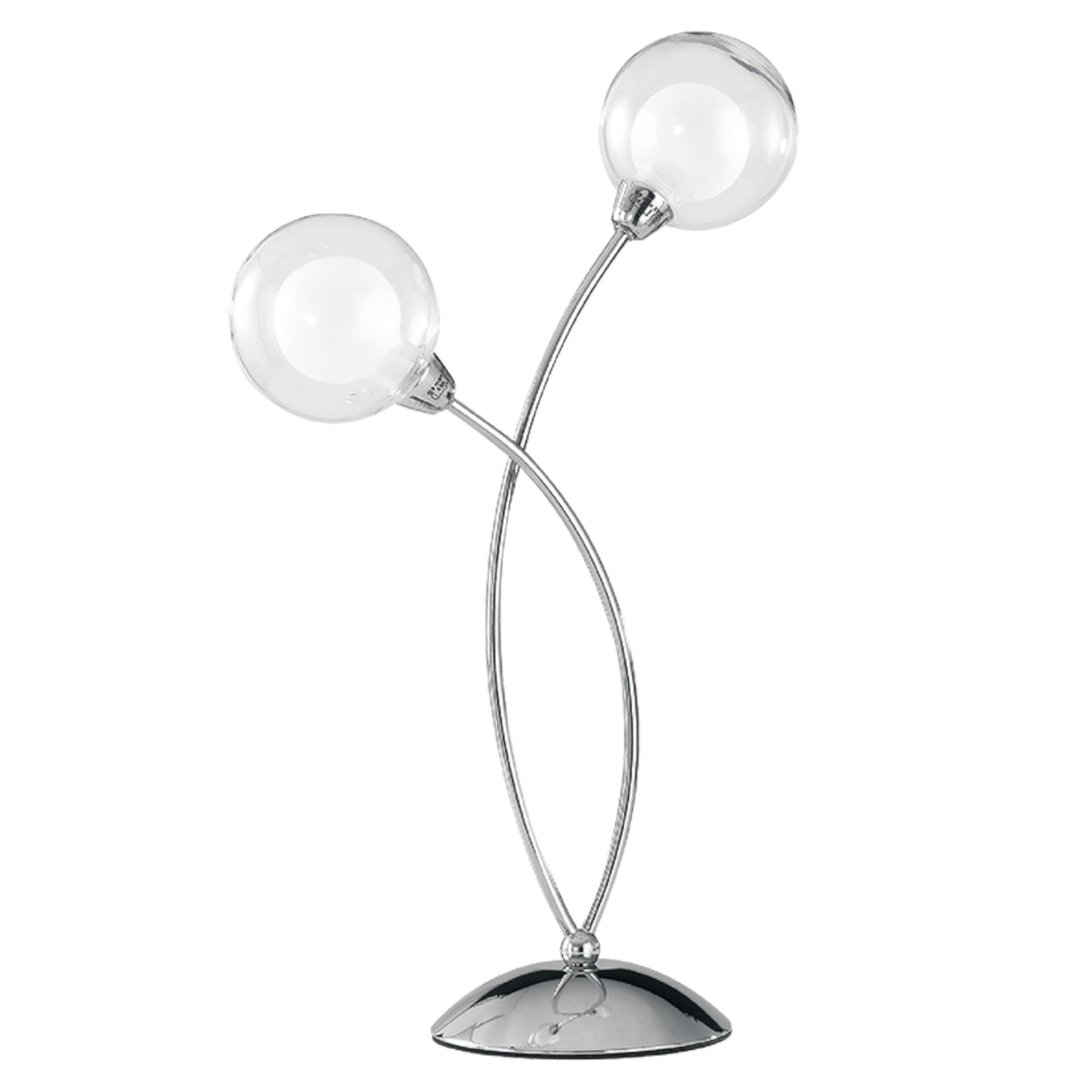 Lampada da Tavolo Design moderno Adatta per soggiorno e salotto Cromo 2XG9 - 5