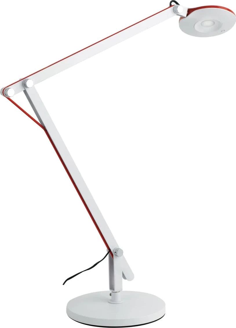 Lampada da Tavolo LED Adatta per uffici o comodini Orientabile Disponibile bianca o grigia 6W - 3
