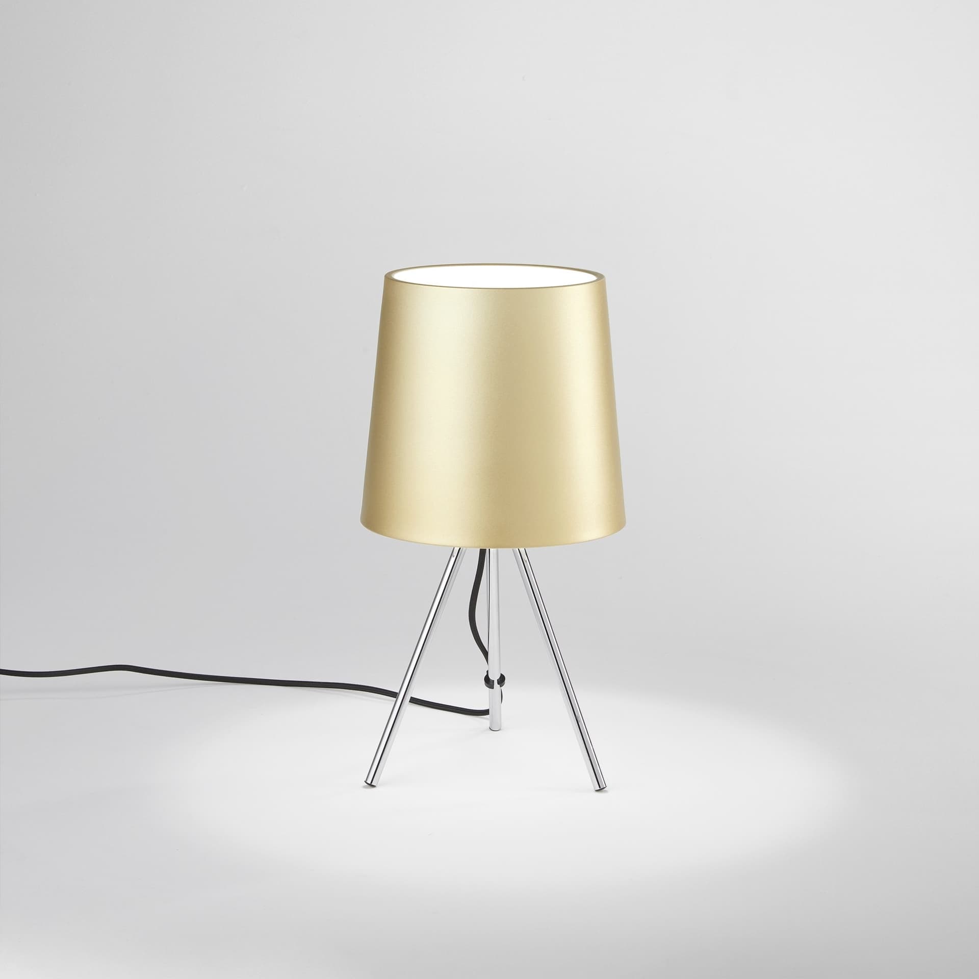 Lampada da Tavolo a treppiede In alluminio Disponibile in 4 varianti Lume moderno E14 - 20