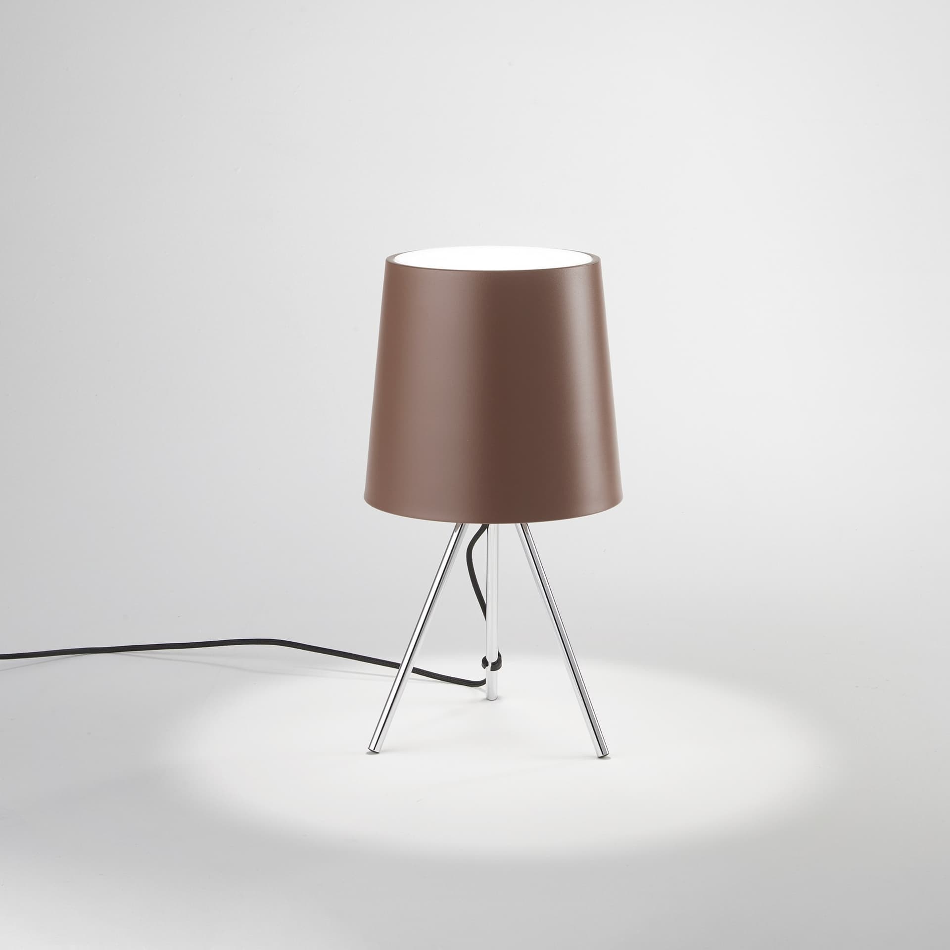 Lampada da Tavolo a treppiede In alluminio Disponibile in 4 varianti Lume moderno E14 - 10