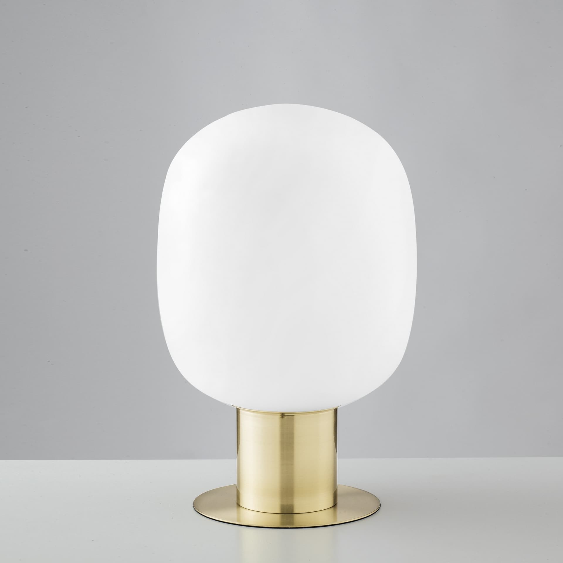 Lampada da Tavolo Disponibile in cromo o oro Design moderno Lume adatto a salotti o uffici E27 - 12