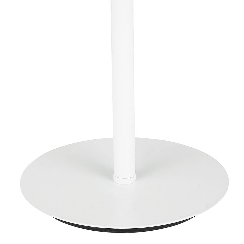 Lampada da Tavolo Design moderna Adatta per soggiorno e camera Disponibile in bianco o cromo E27 - 5