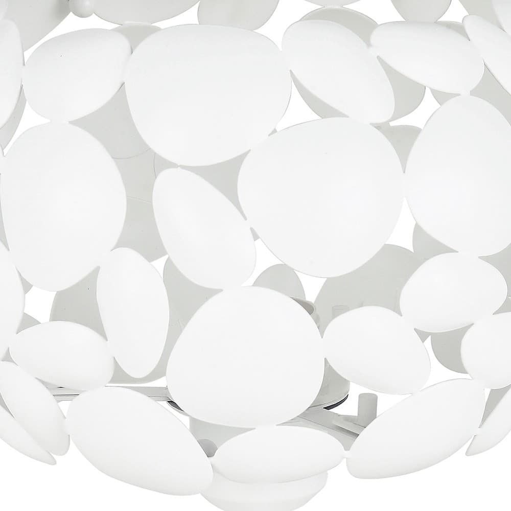 Lampada da Tavolo Design moderna Adatta per soggiorno e camera Disponibile in bianco o cromo E27 - 6