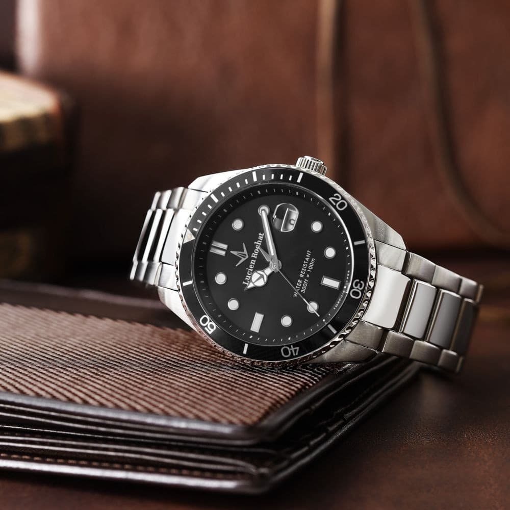 Orologio Lucien Rochat Leman Uomo Nero (R0453117001) - 6