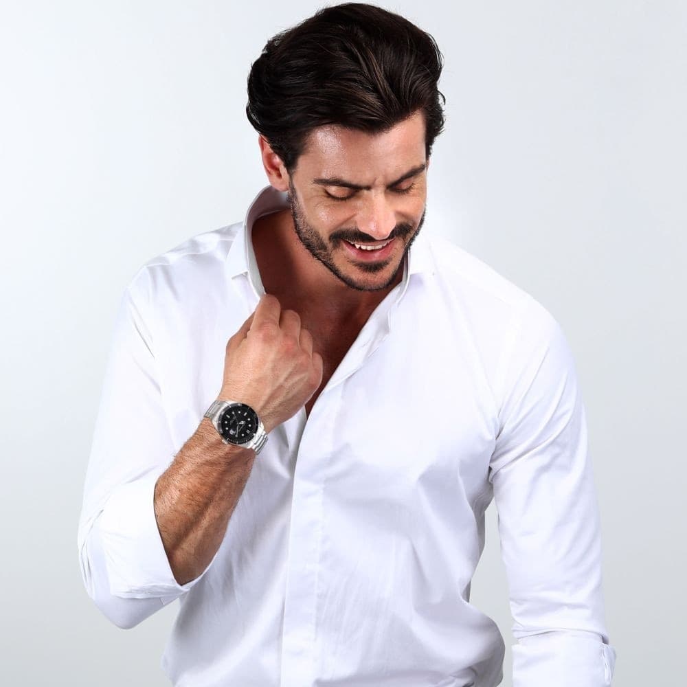 Orologio Lucien Rochat Leman Uomo Nero (R0453117001) - 7